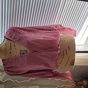 Papaya Wrap Top